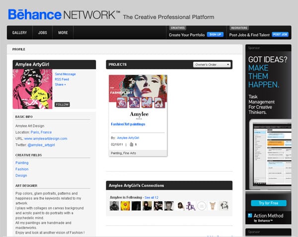 Behance - The Creative Professional Platform.