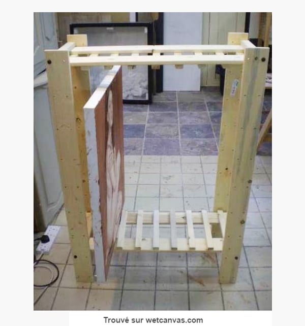 range-tableau-étagere-astuce-diy