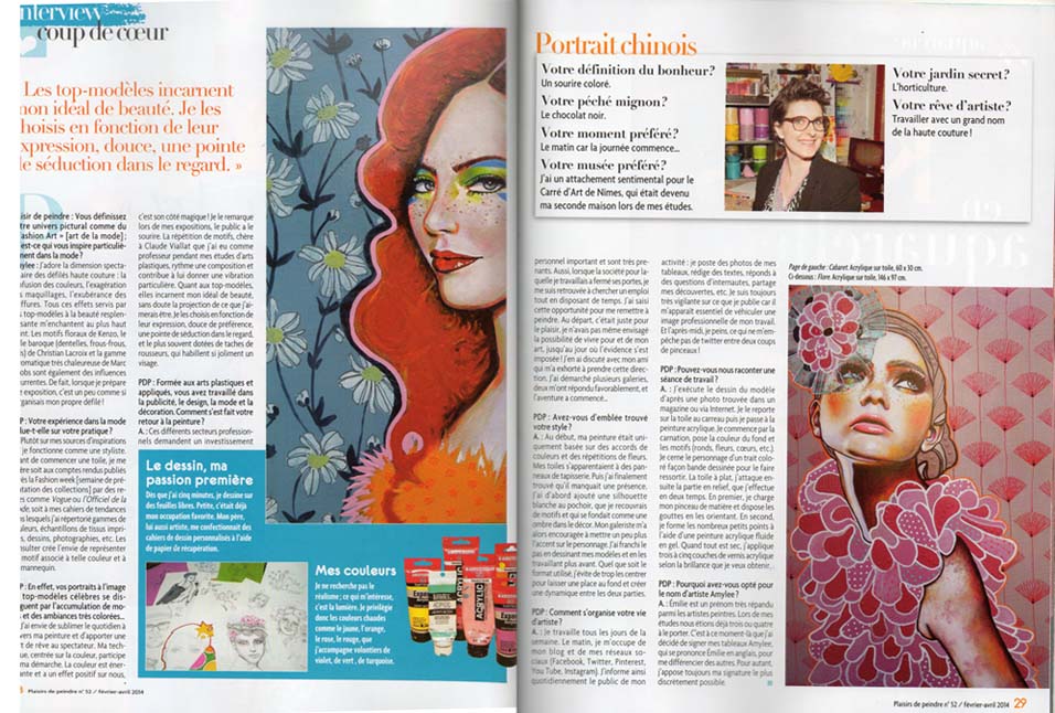 Mag Plaisirs de peindre février avril 2014