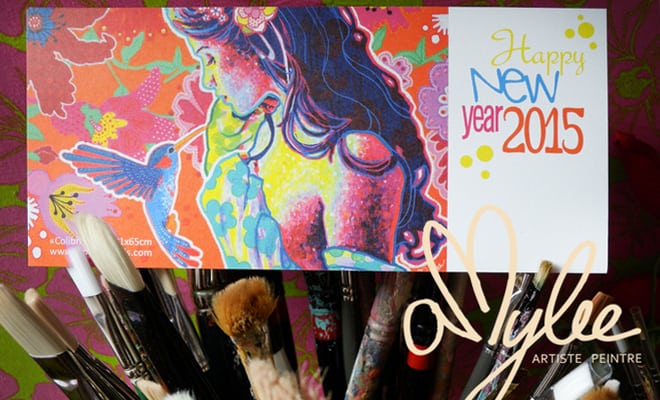 amylee-nouvelle-année-2015-tableau-peintre-paris