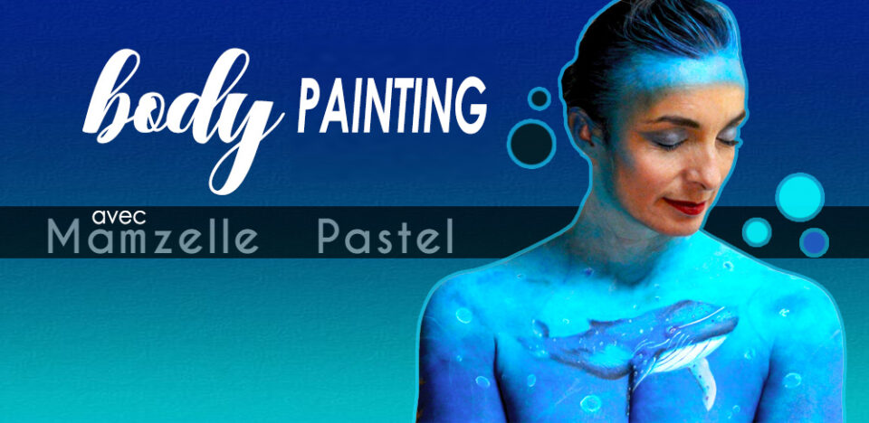 body art mamzellepastel painting artiste2