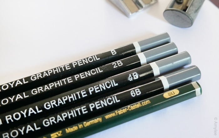 Crayon mine de plomb 4B - Conté - Crayons esquisse - Crayons de