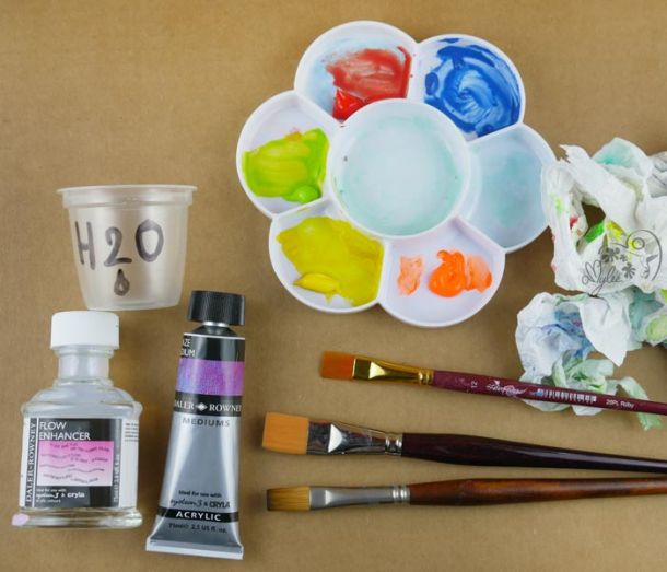 How to Make Glazes in Acrylic Painting?
