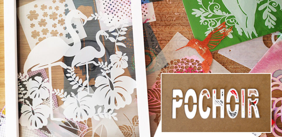 pochoir artiste creation atelier