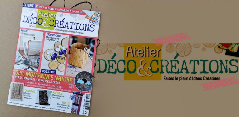 atelier déco et créations magazine