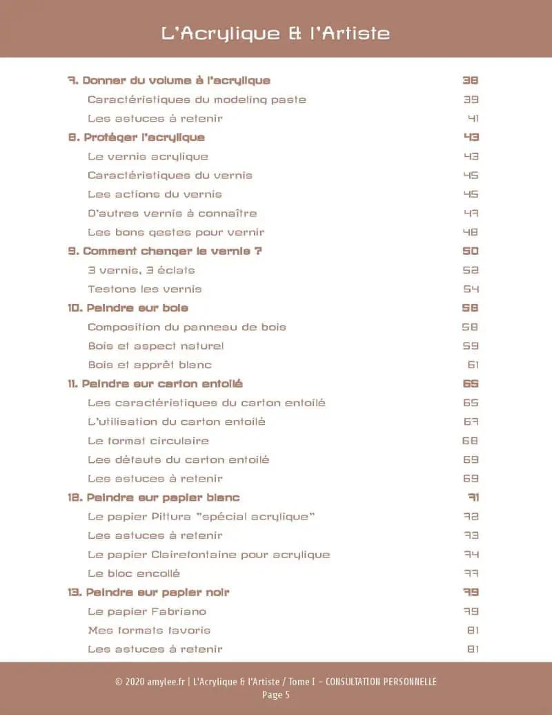 L'Acrylique & l'Artiste-Tome 1 – Image 3