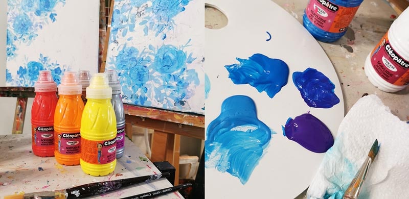 PEINTURE ACRYLIQUE CLEOPATRE PRINCESS MERIT