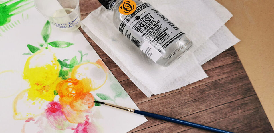 diluer pastel huile pastel huile dilution pinceau