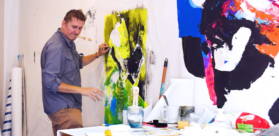 peinture abstraite art contemporain
