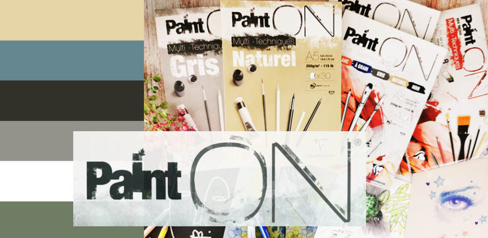 paint on papier clairefontaine art