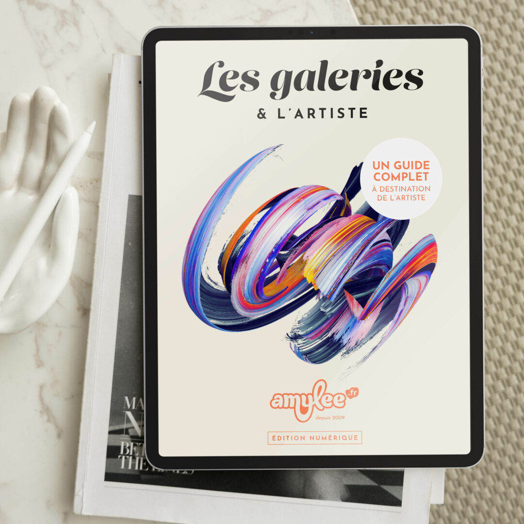 Livre pour artiste peintre plasticien promouvoir carrière artistique ebook coaching galeries exposition amylee.fr