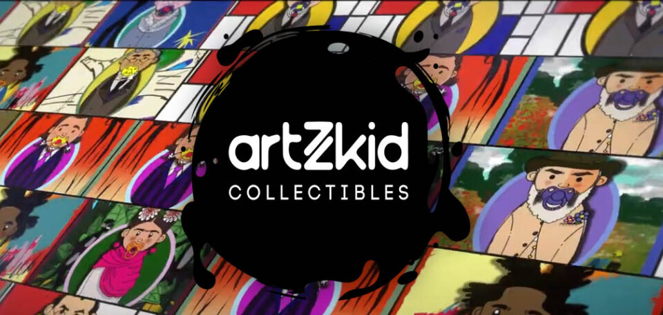 artzkid collectibles nft crypto art artiste france