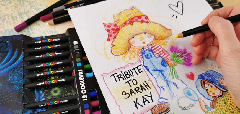 crayons couleur posca