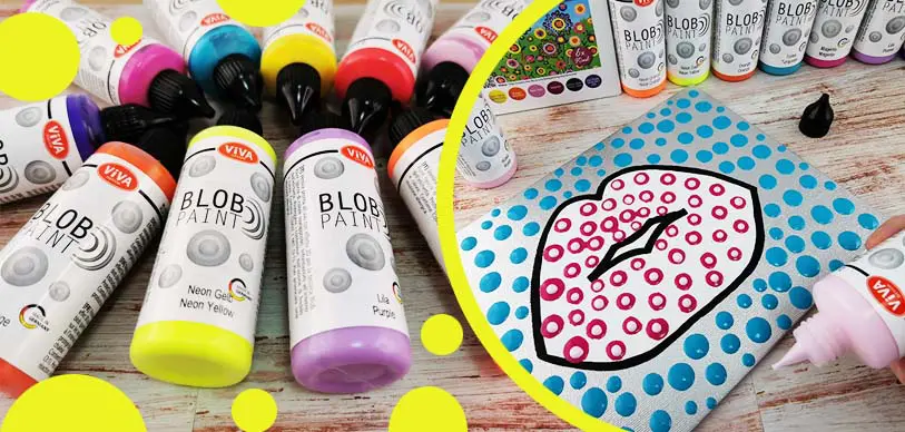 blob painting viva decor