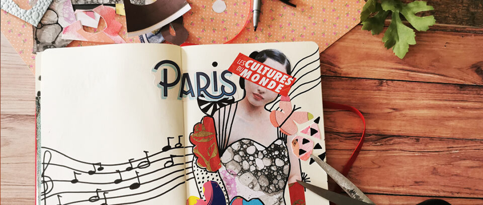 matériel atelier collage