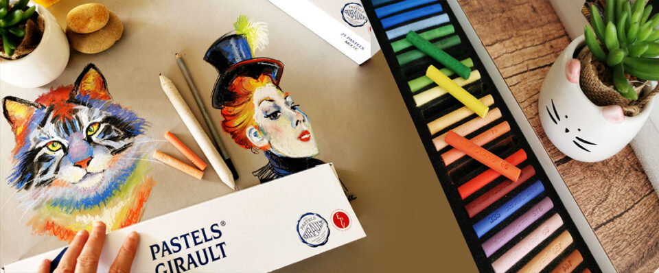 PASTEL GIRAULT ARTISTE COULEURS ATELIER