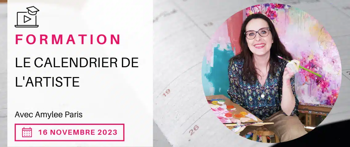 calendrier artiste webinaire 2023