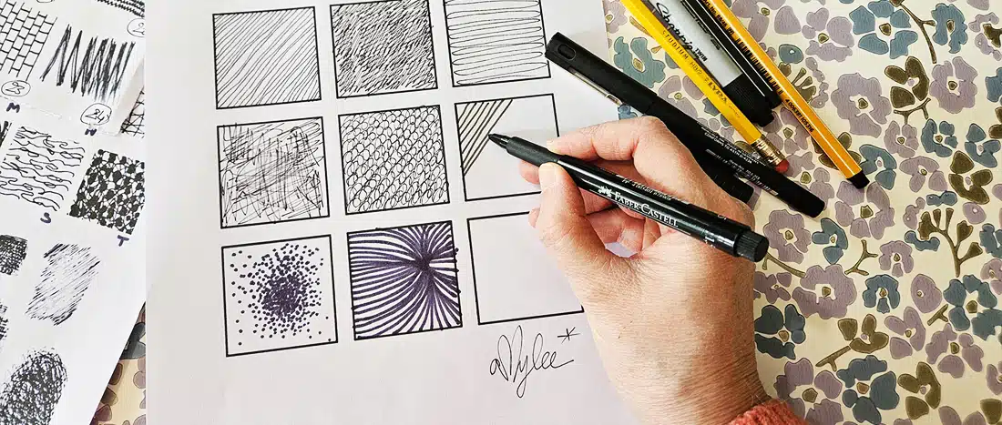 texture grille variations graphiques