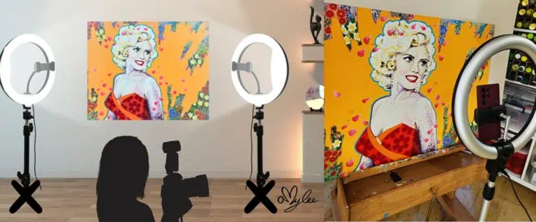 comment photographier oeuvre d'art