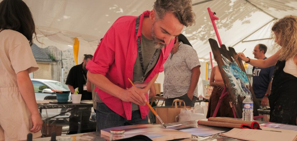 Festival ART en CANTAL | Place du Balat (Murat). Photo © Mélanie Tuffery 2026
