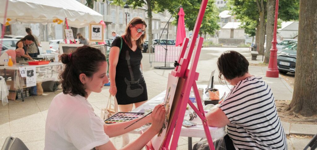 Festival ART en CANTAL | Place du Balat (Murat). Photo © Mélanie Tuffery 2026