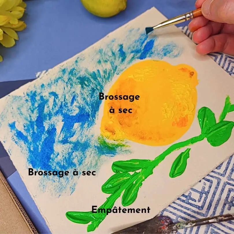 conseils artistes geants beaux arts amylee peinture acrylique pinceaux geste